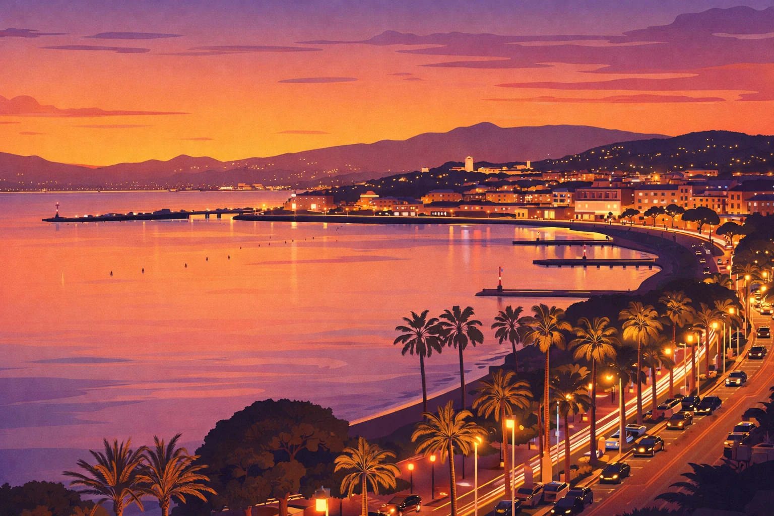 Eclairage Cannes